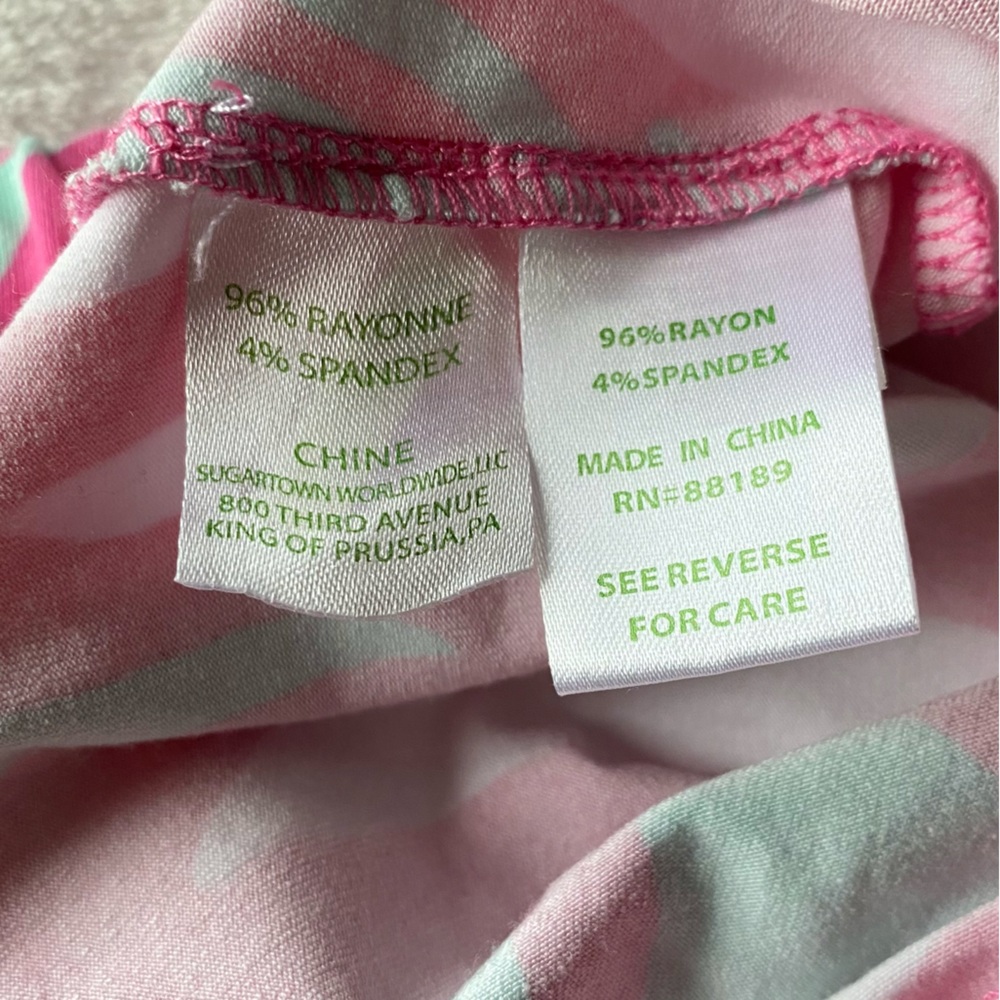Lilly Pulitzer Georgia May Palazzo Papaya Playa Women’s Sz Small - Picture 9 of 14